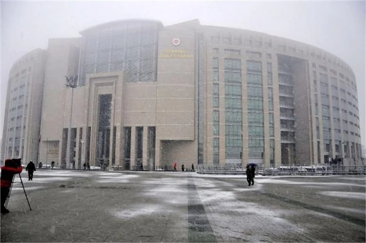 İstanbul'dan kar manzaraları
