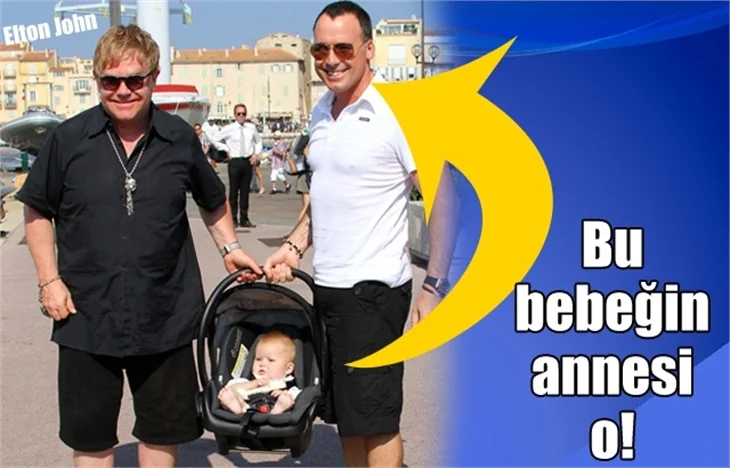 İkinci bebeğin "annesi" yine David Furnish