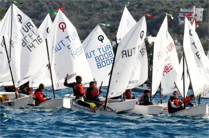 Bodrum Yalıkavak'ta yelken yarışları heyecanı