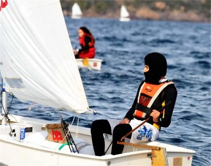 Bodrum Yalıkavak'ta yelken yarışları heyecanı
