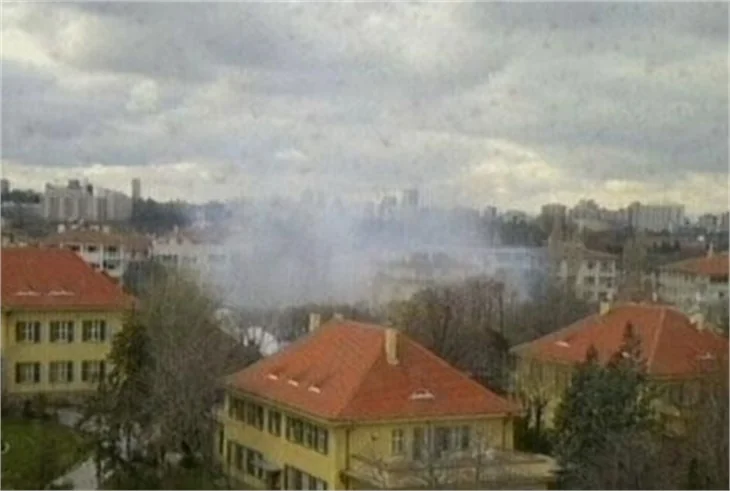 ABD Büyükelçiği önünde patlama