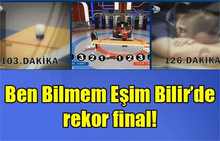 Ben Bilmem Eşim Bilir'de rekor!