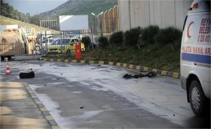 Hatay'daki patlamanın ilk fotoğrafları!