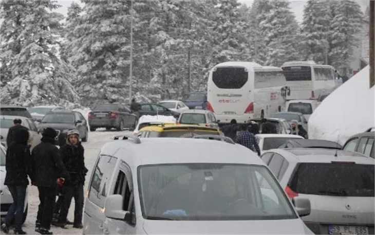 Uludağ'da turizmcilerin isyanı