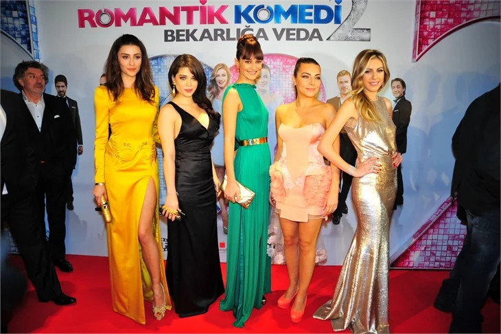 Romantik Komedi'nin galasından fotoğraflar...