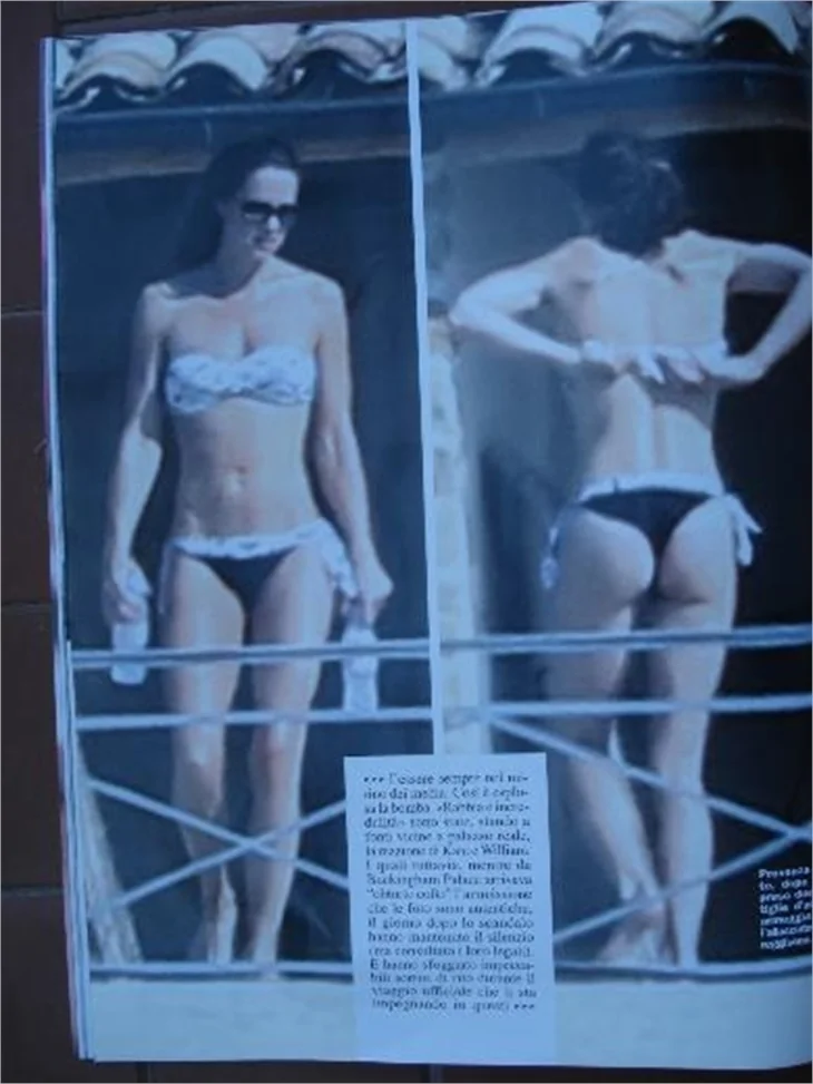 Hamile düşes Kate Middleton bikilini...