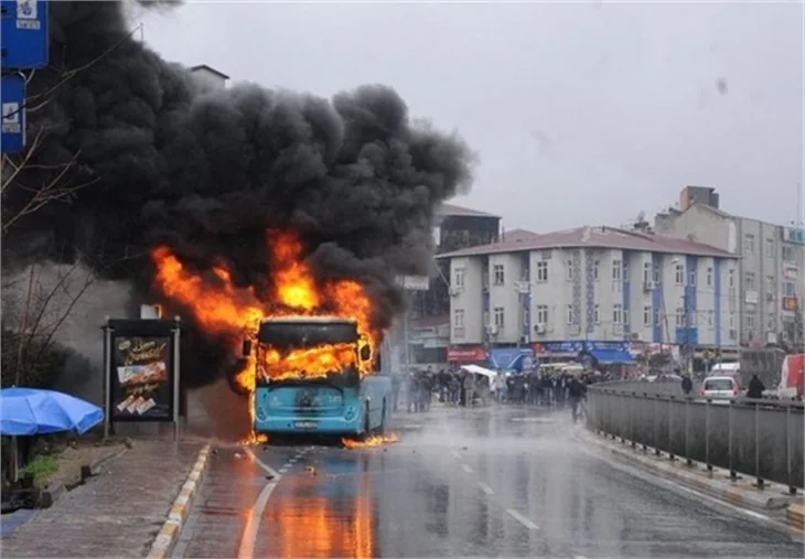 Şişli'de molotof kokteylli saldırı!