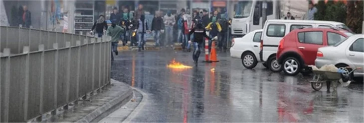 Şişli'de molotof kokteylli saldırı!