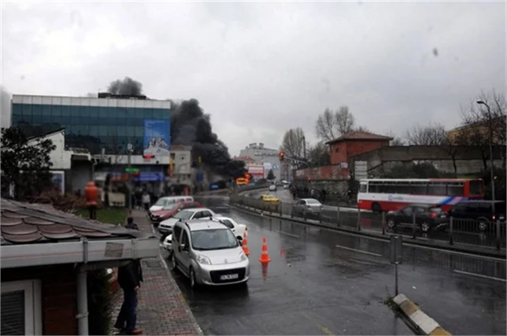 Şişli'de molotof kokteylli saldırı!