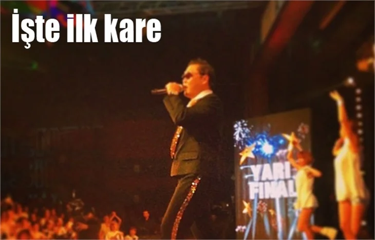 PSY, Yetenek Sizsiniz çekimlerinde!