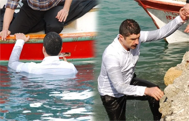 Özcan Deniz'in zor anları!