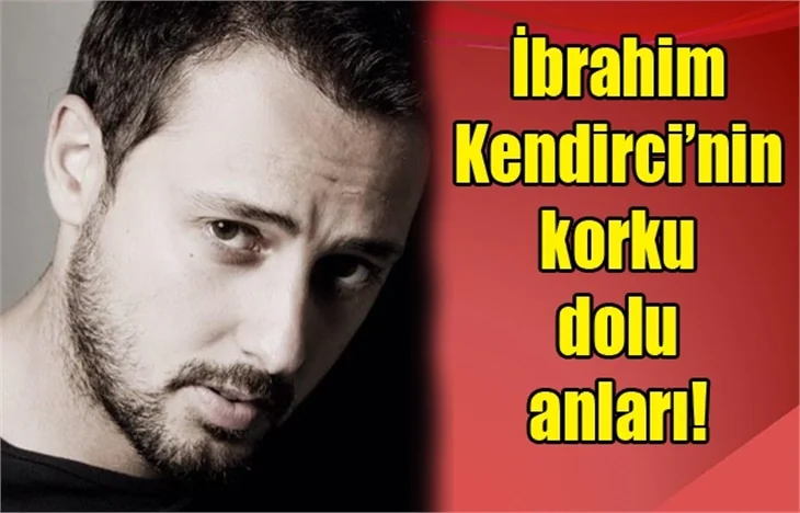 Genç oyuncunun korku dolu anları!