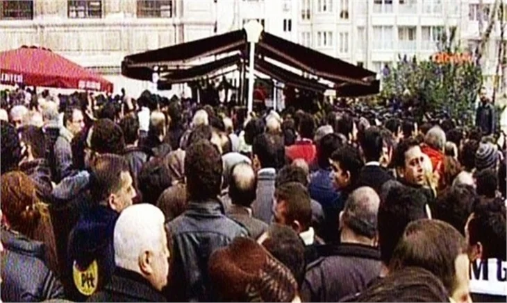 Müslüm Gürses'in cenaze töreninden kareler!