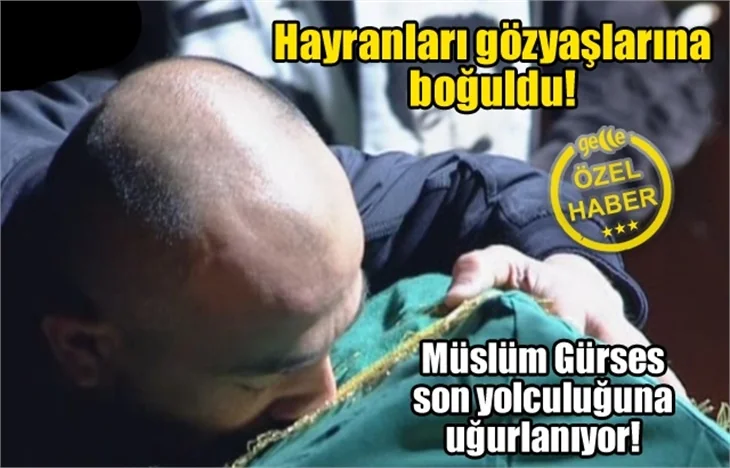 Müslüm Gürses hayranları gözyaşlarına boğuldu!