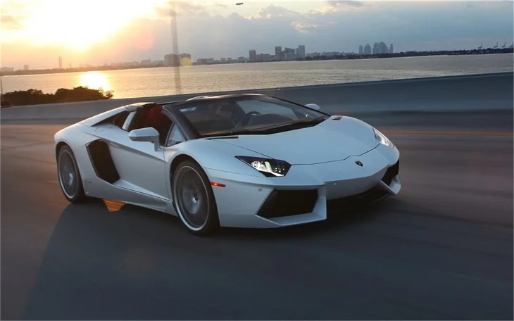Burası Cenevre... Lamborghini değil, "zehir"