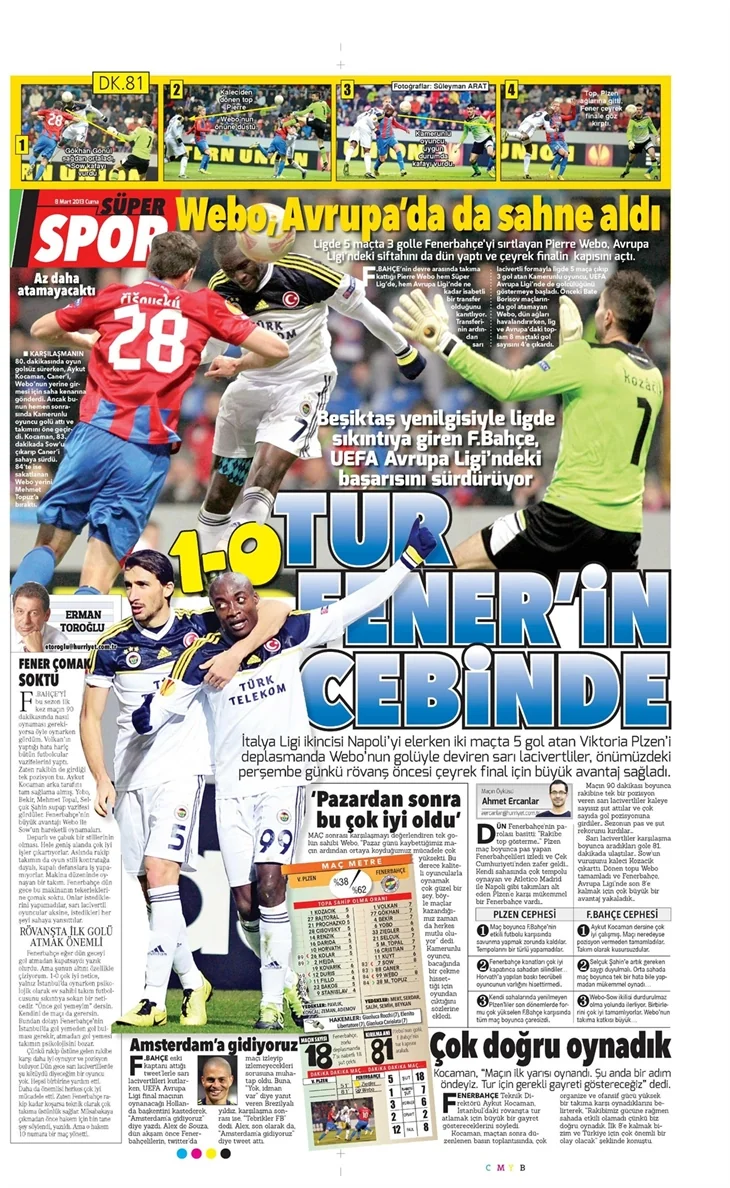 Fenerbahçe ger"Çek" Avrupalı!