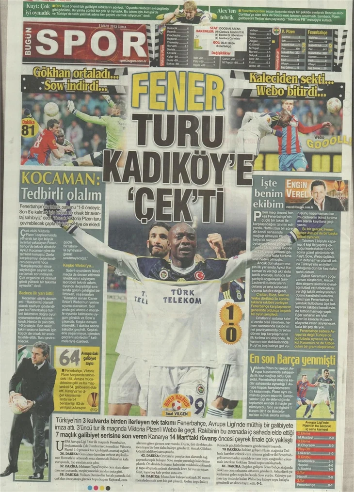 Fenerbahçe ger"Çek" Avrupalı!