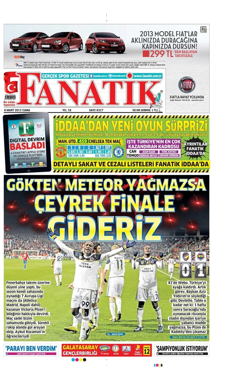 Fenerbahçe ger"Çek" Avrupalı!