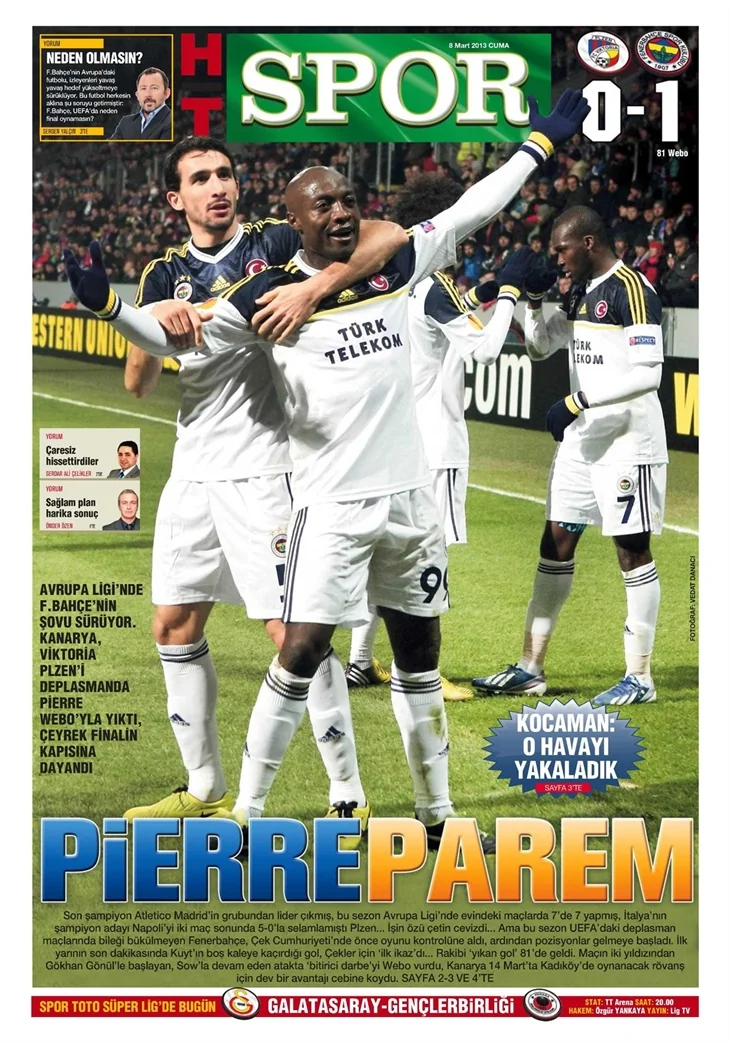 Fenerbahçe ger"Çek" Avrupalı!