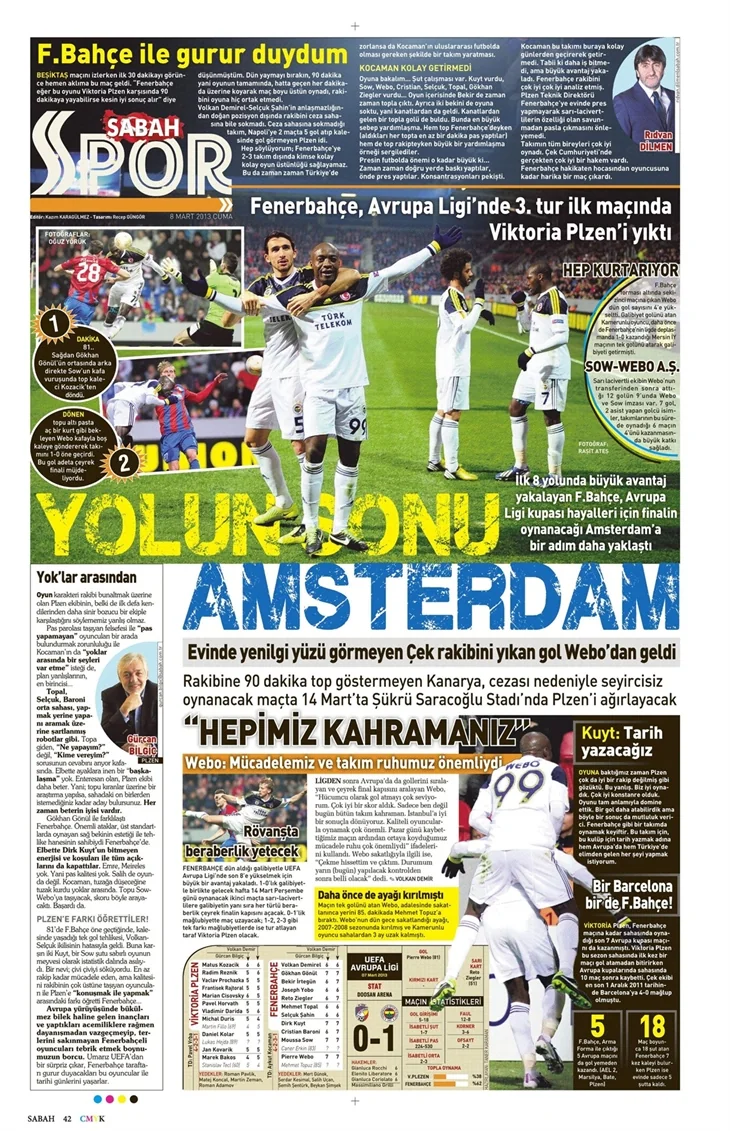 Fenerbahçe ger"Çek" Avrupalı!