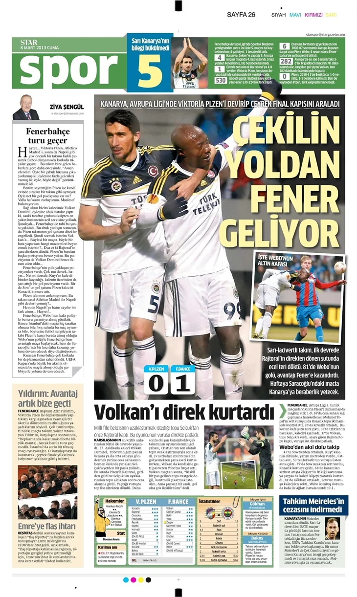 Fenerbahçe ger"Çek" Avrupalı!