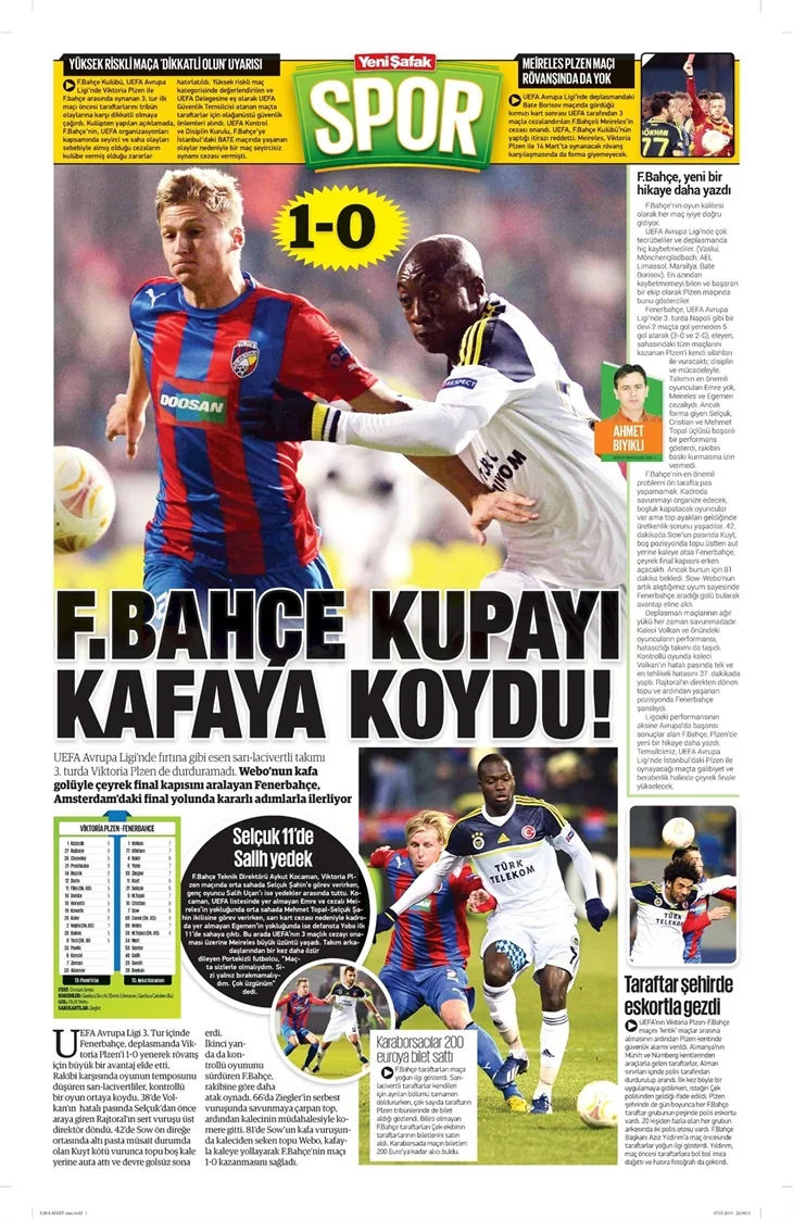 Fenerbahçe ger"Çek" Avrupalı!