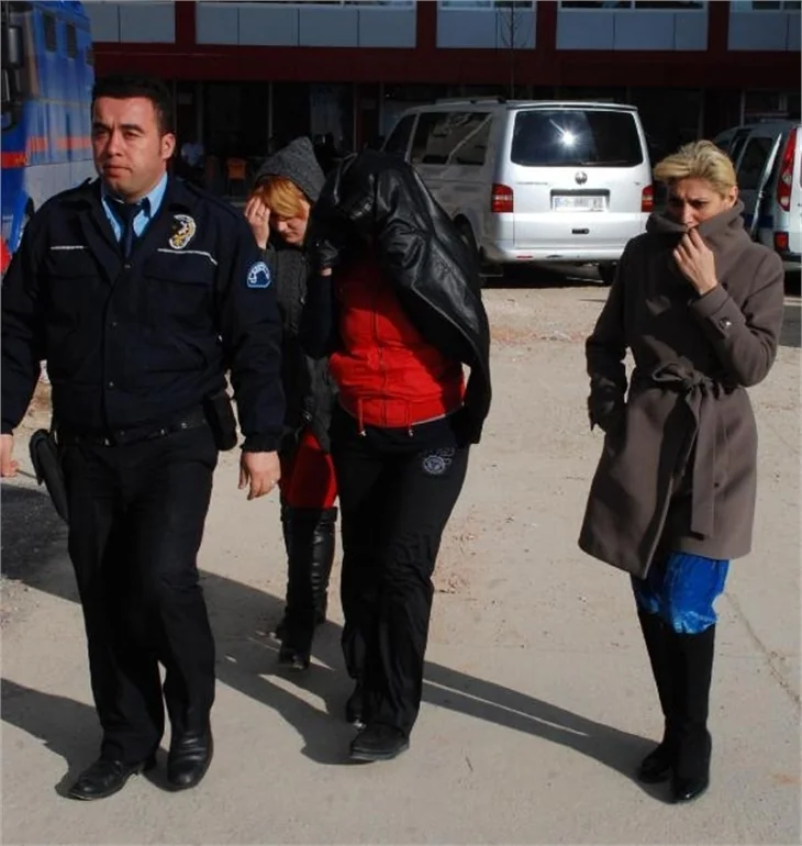 Şifreli fuhuş baskını