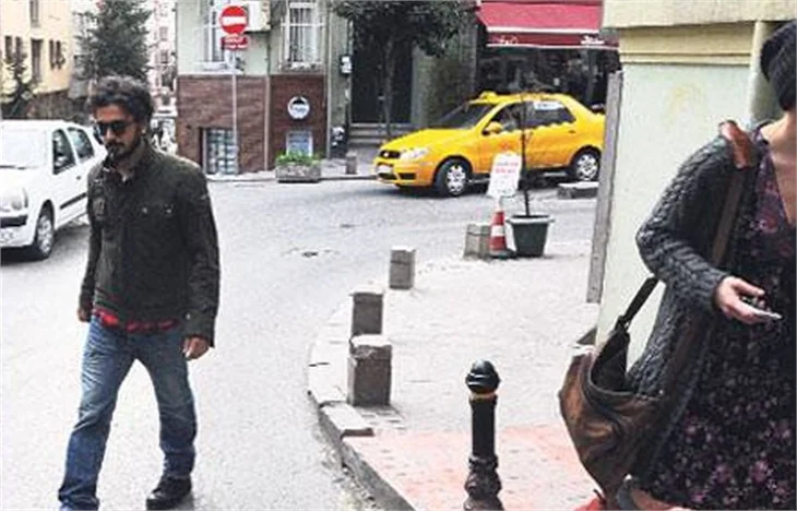 Kameralardan kaçan ünlü kim?