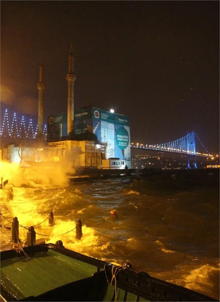 İstanbul, Bodrum ve İzmir'den lodos manzaraları