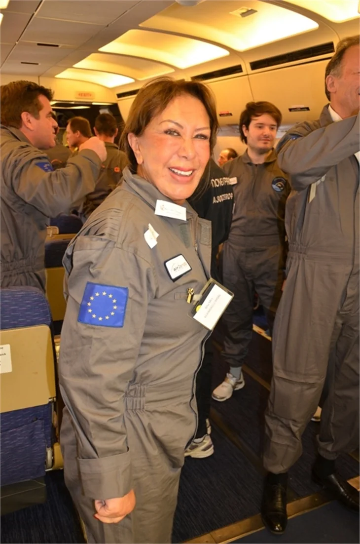 Ahu Aysal astronot eğitimi alıyor