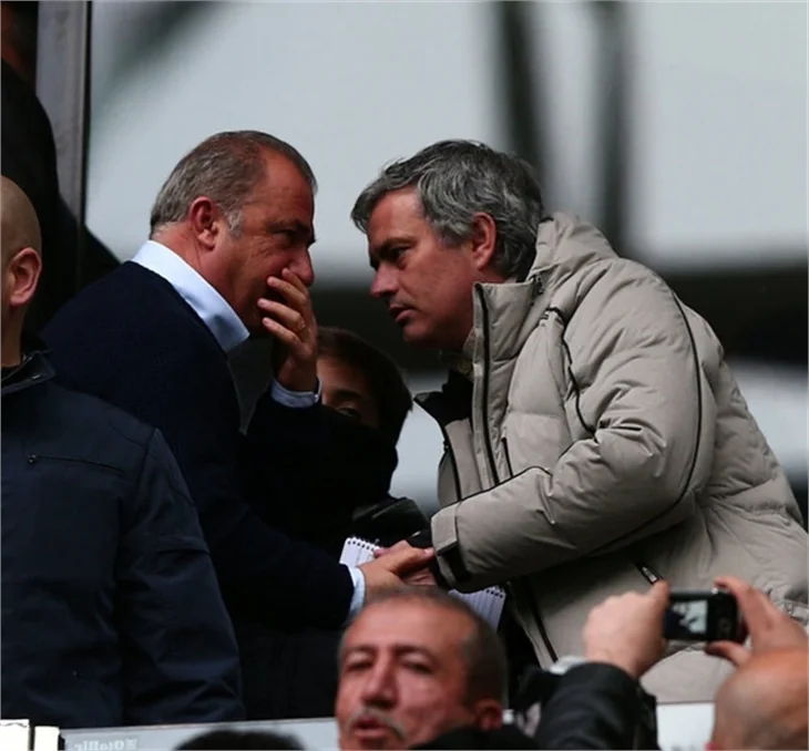 Jose Mourinho, Kayseri'de Galatasaray'ı izledi