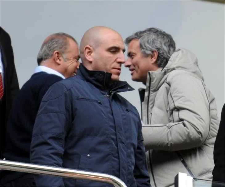 Jose Mourinho, Kayseri'de Galatasaray'ı izledi