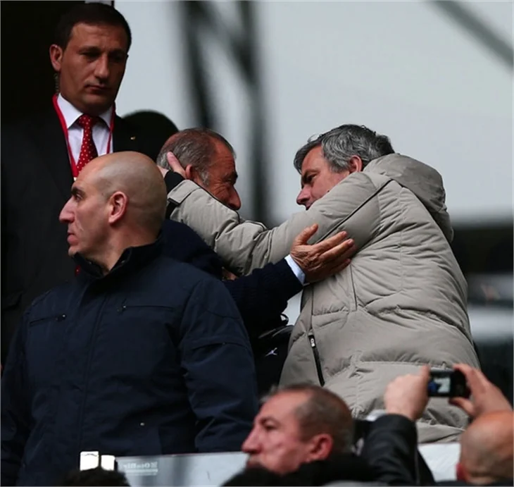 Jose Mourinho, Kayseri'de Galatasaray'ı izledi