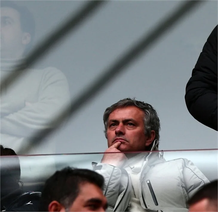 Jose Mourinho, Kayseri'de Galatasaray'ı izledi