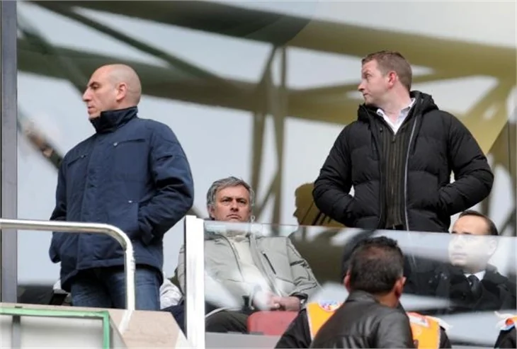 Jose Mourinho, Kayseri'de Galatasaray'ı izledi
