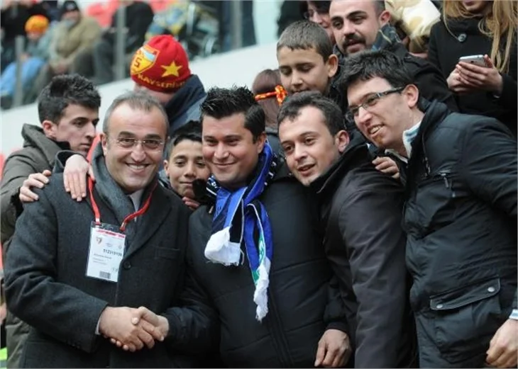 Jose Mourinho, Kayseri'de Galatasaray'ı izledi