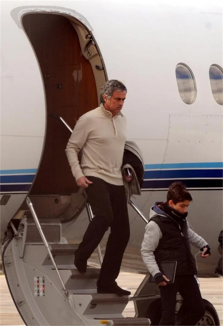 Jose Mourinho, Kayseri'de Galatasaray'ı izledi