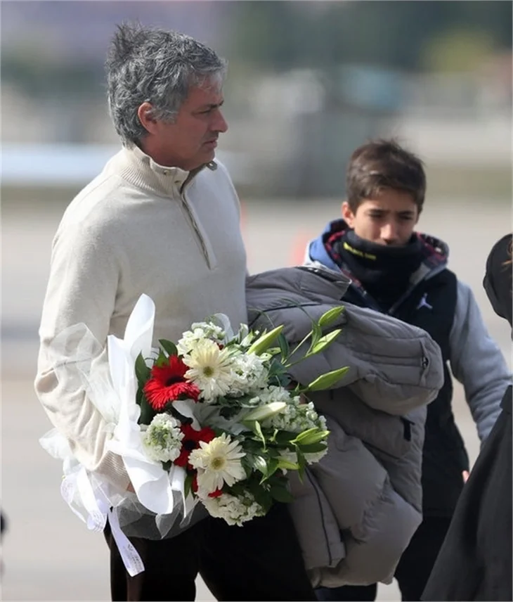 Jose Mourinho, Kayseri'de Galatasaray'ı izledi