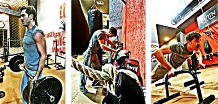 Ünlüler böyle spor yapıyor!