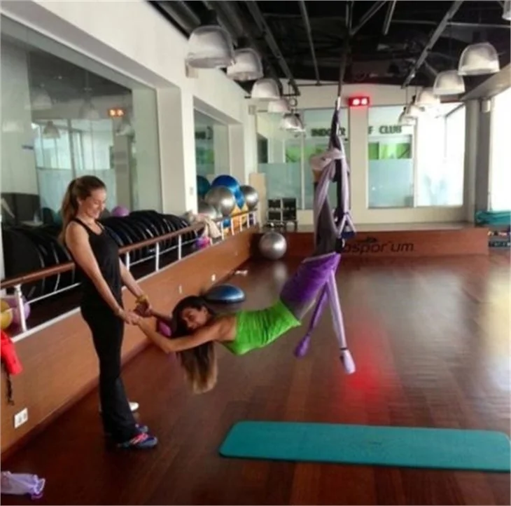 Ünlüler böyle spor yapıyor!
