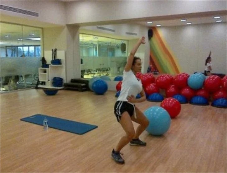 Ünlüler böyle spor yapıyor!