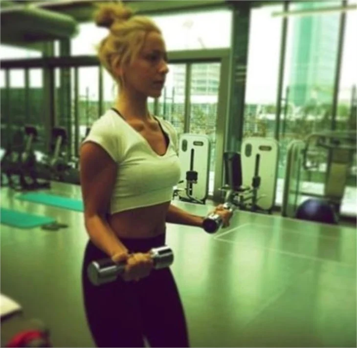 Ünlüler böyle spor yapıyor!