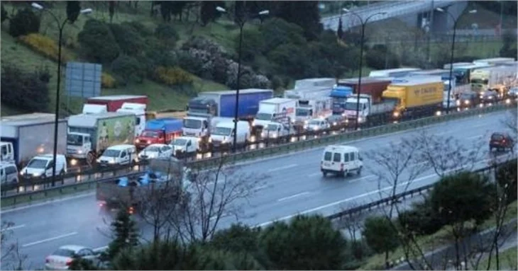 FSM'de TIR yangını