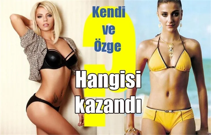 Kendi, Türkiye'nin en seksi kadını seçildi