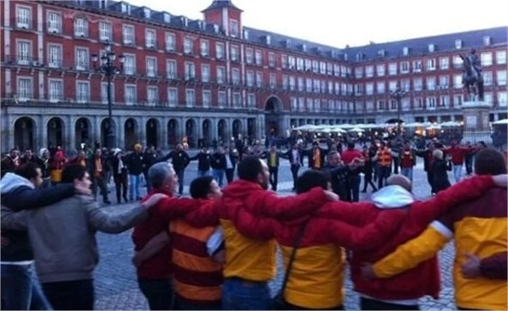 Madrid'de yer gök sarı-kırmızı