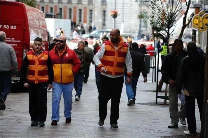 Madrid'de yer gök sarı-kırmızı