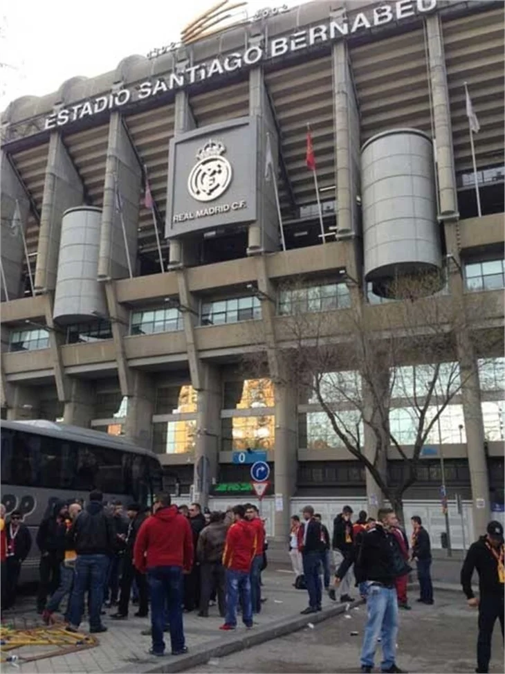 Madrid'de yer gök sarı-kırmızı