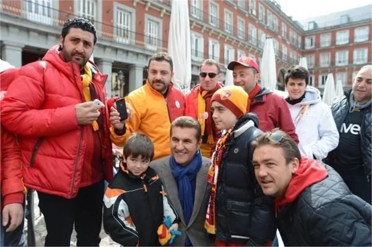 Madrid'de yer gök sarı-kırmızı