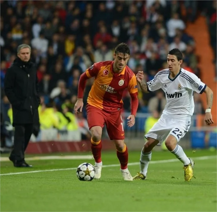 Real Madrid - Galatasaray maçından kareler!
