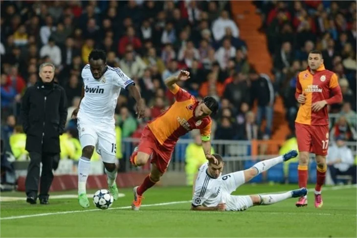Real Madrid - Galatasaray maçından kareler!